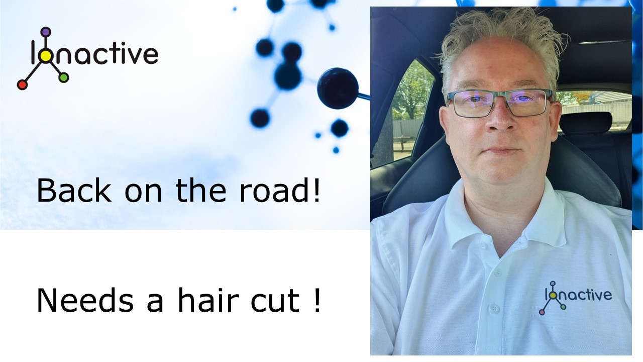 Mark Ramsay, Radiation Protection Adviser, Back on the road!